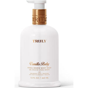 Truly Vanilla Baby Body Wash W/ Hyaluronic Acid Squalene 15oz•Sealed